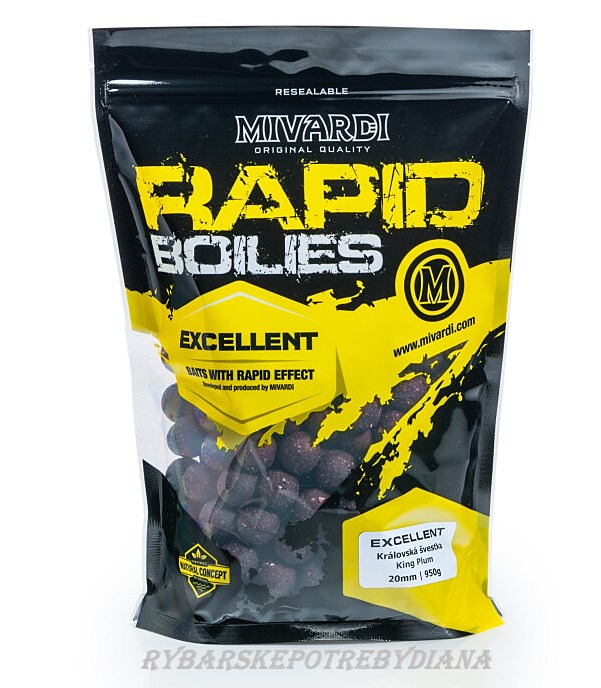 Boilies Rapid Kráľovská Slivka 1 boilies kralovska slivka Rd