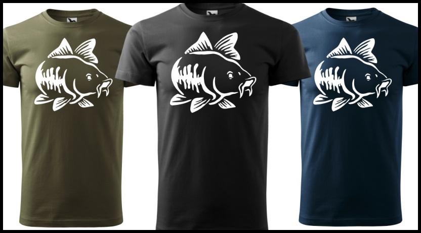 tricko s potlacou kapor biely T